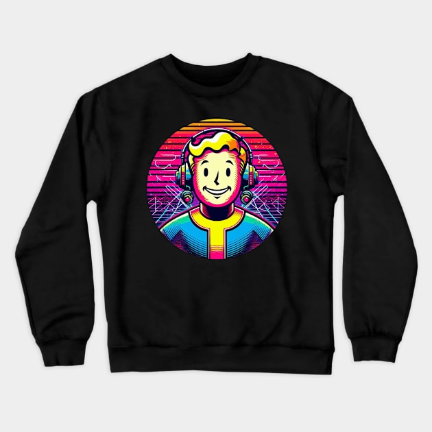 80s Vault B Crewneck Sweatshirt by YourStyleB